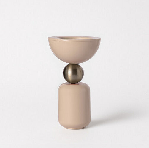 Incense burner teasel (gold)